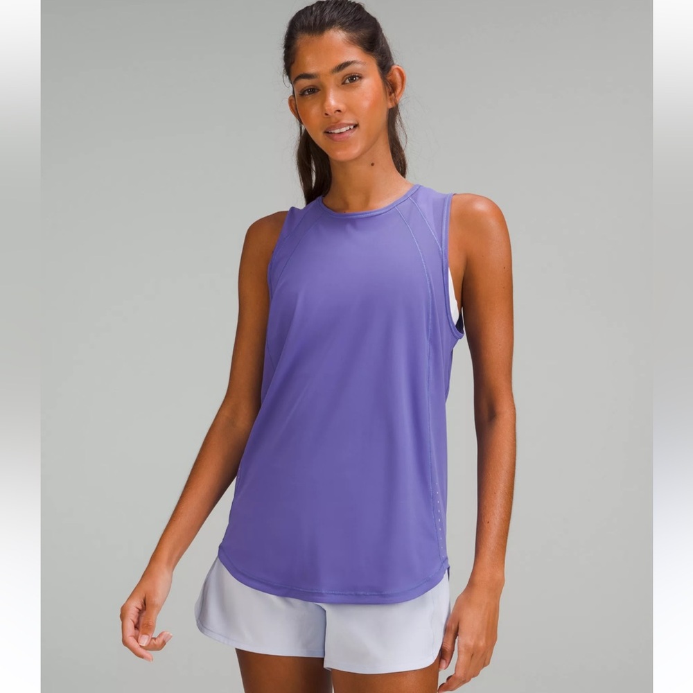 lululemon athletica Purple Sleeveless Tank Top